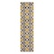 World Rug Gallery Moroccan Trellis Contemporary Gray/Yellow Runner Rug 2'x10' 310YELLOWGRAY2X10 - alternate 3
